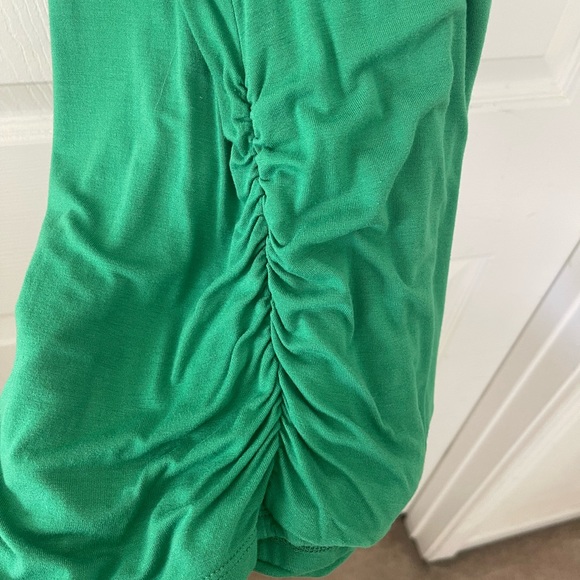 INC sleeveless green shirt green womens size medium - Picture 5 of 5